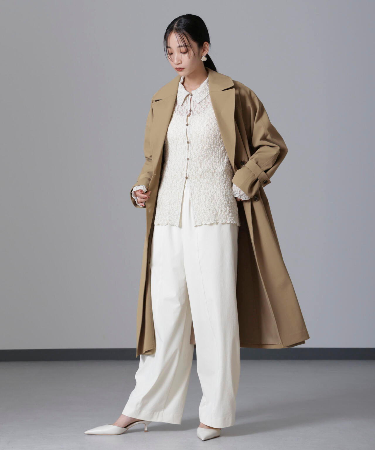 オーバーサイズトレンチコート | NANO universe（ナノ・ユニバース