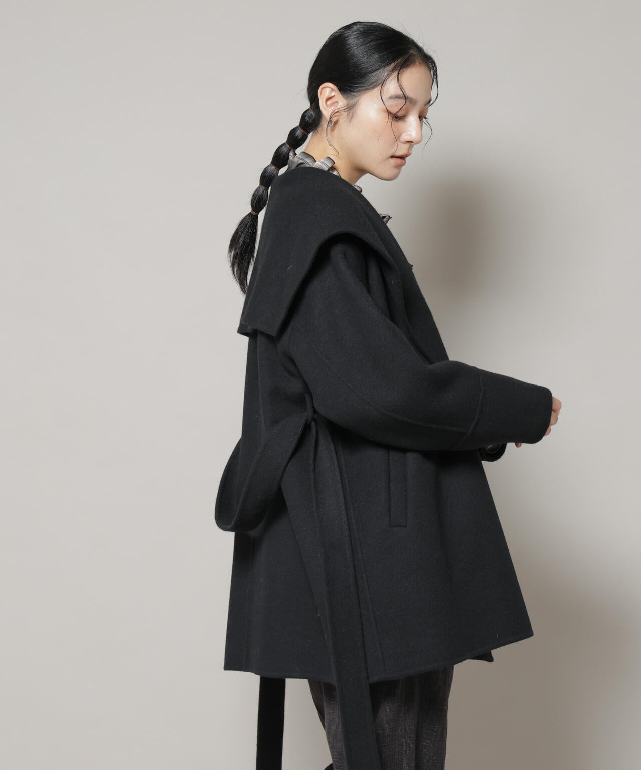 SUPER110blend リバーショールミディコート | NANO universe（ナノ