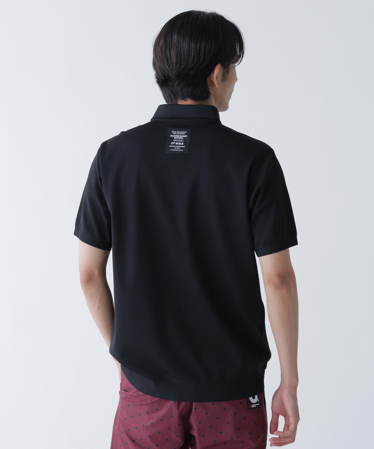 ハニカムリブスタート半袖ポロシャツ | MASTER BUNNY EDITION