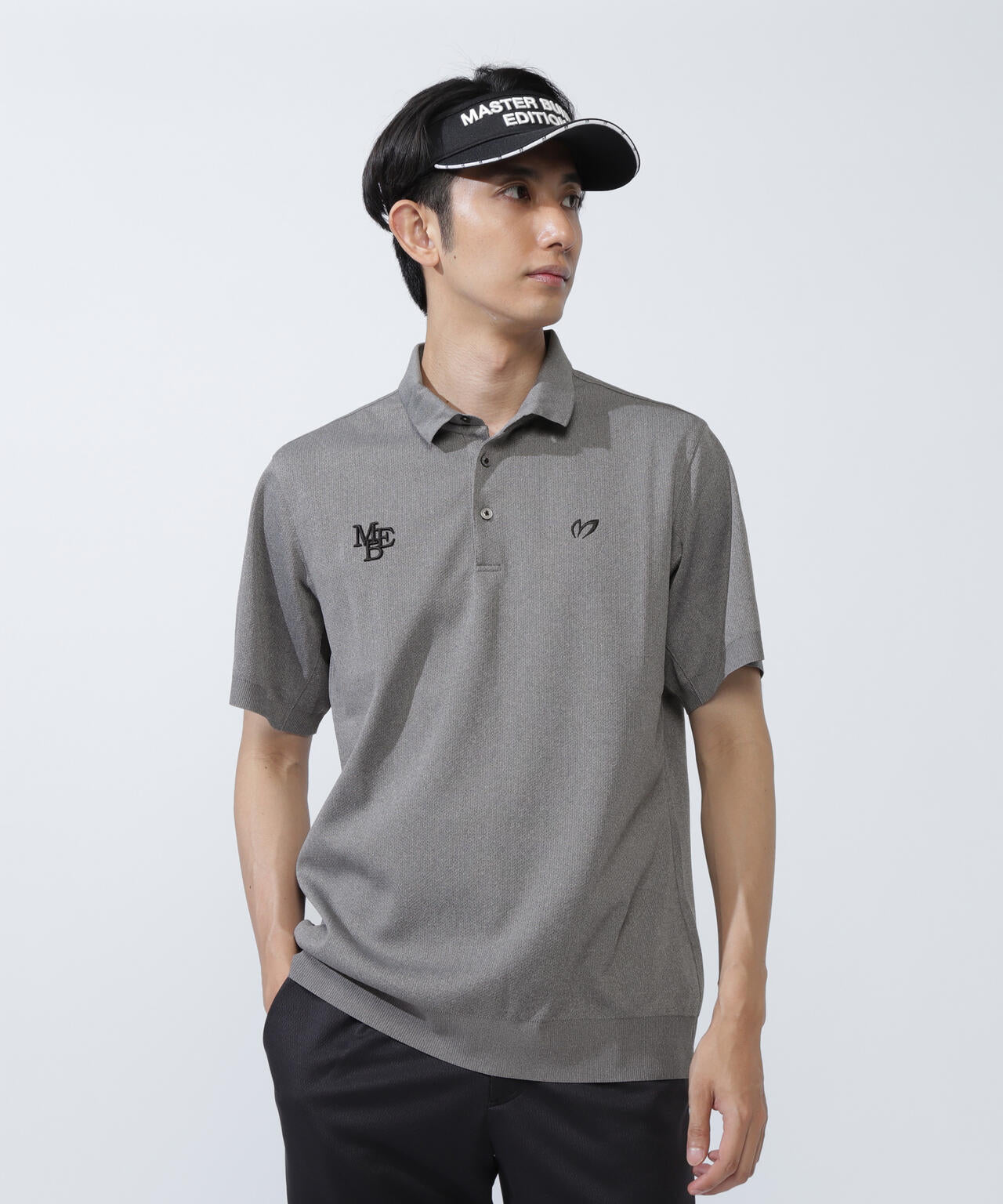 ハニカムリブスタート半袖ポロシャツ | MASTER BUNNY EDITION