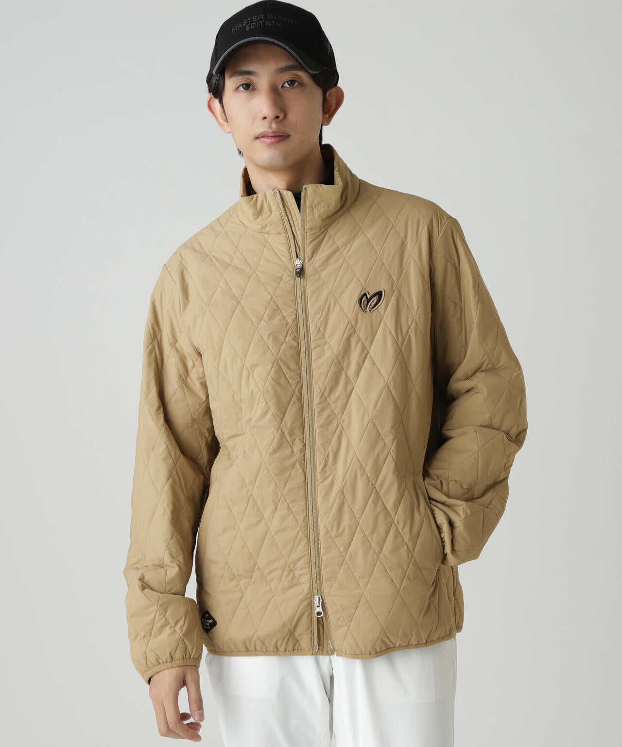ナイロンタフタ中綿ジップアップブルゾン | MASTER BUNNY EDITION