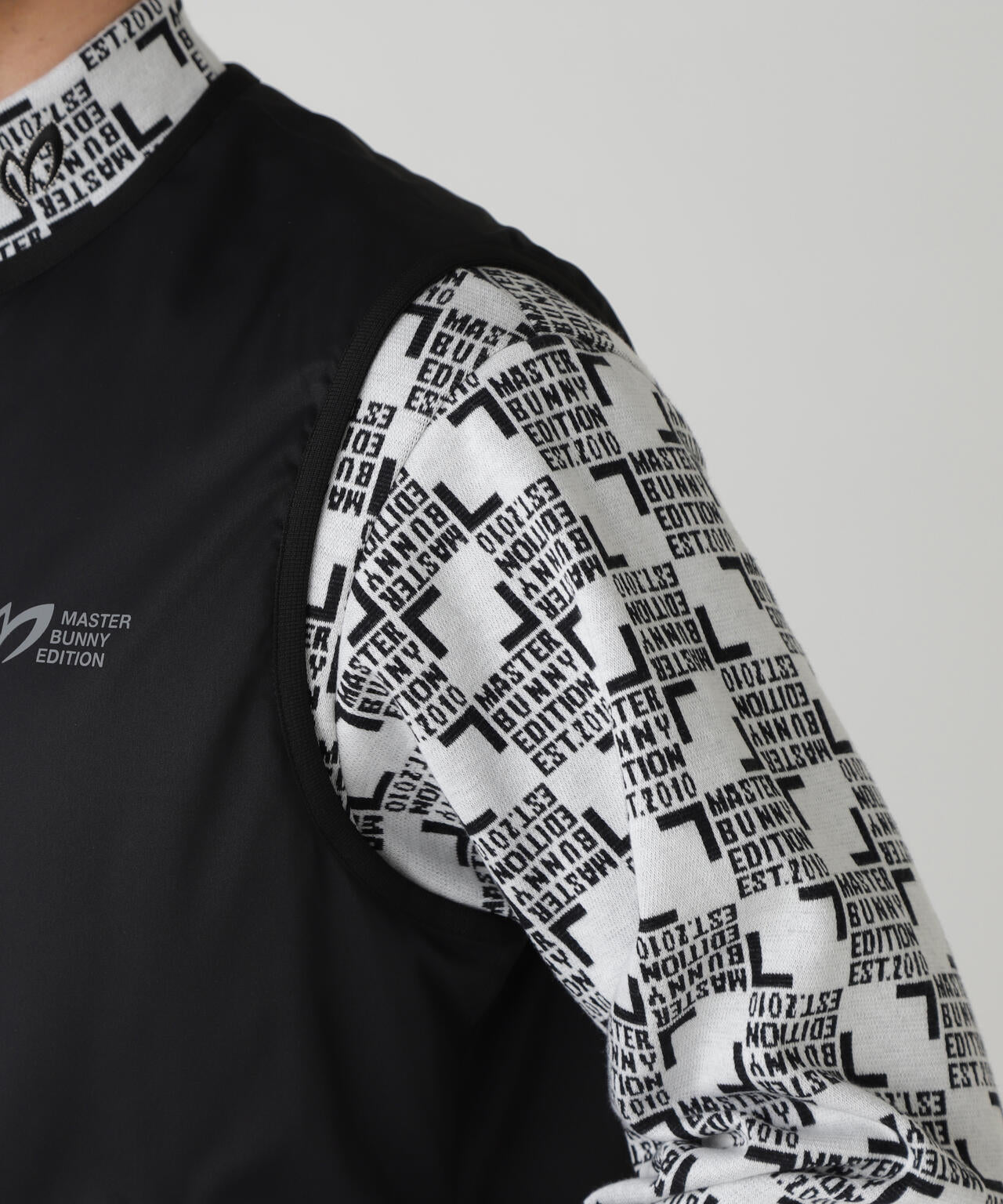 ストレッチリップストップ×高密度ツイル レイヤードブルゾン | MASTER