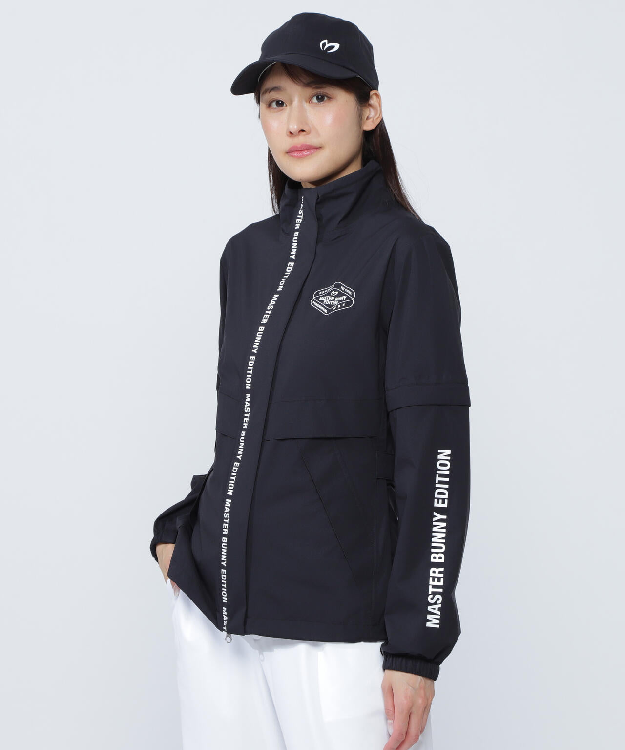 レインジャケット ＜無地＞ (LADIES) | MASTER BUNNY EDITION
