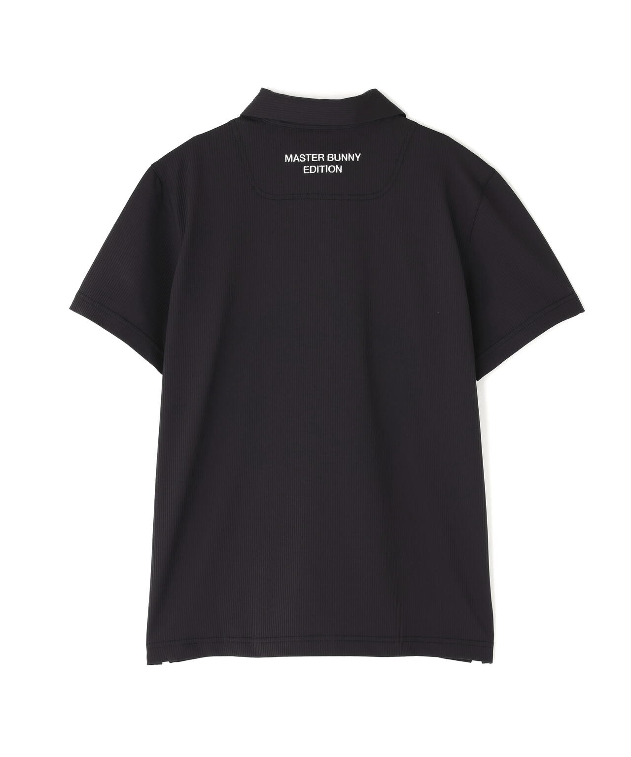 ストライプサッカー4WAYストレッチ半袖ポロシャツ | MASTER BUNNY