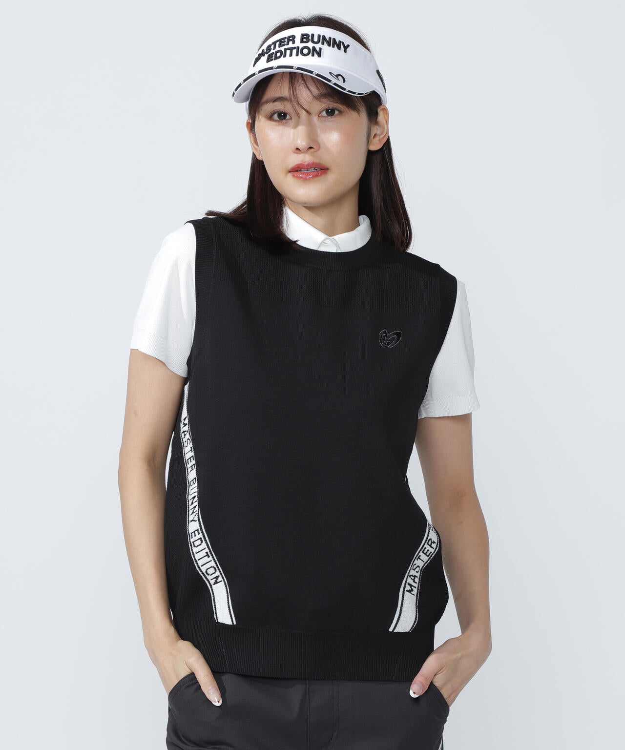 クルーネックニットベスト | MASTER BUNNY EDITION（マスターバニー