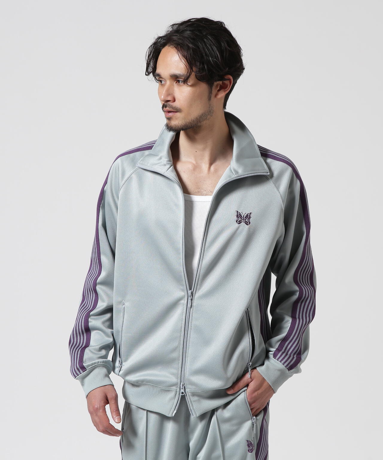 NEEDLES(ニードルズ)Track jkt poly smooth【2025年春夏入荷モデル