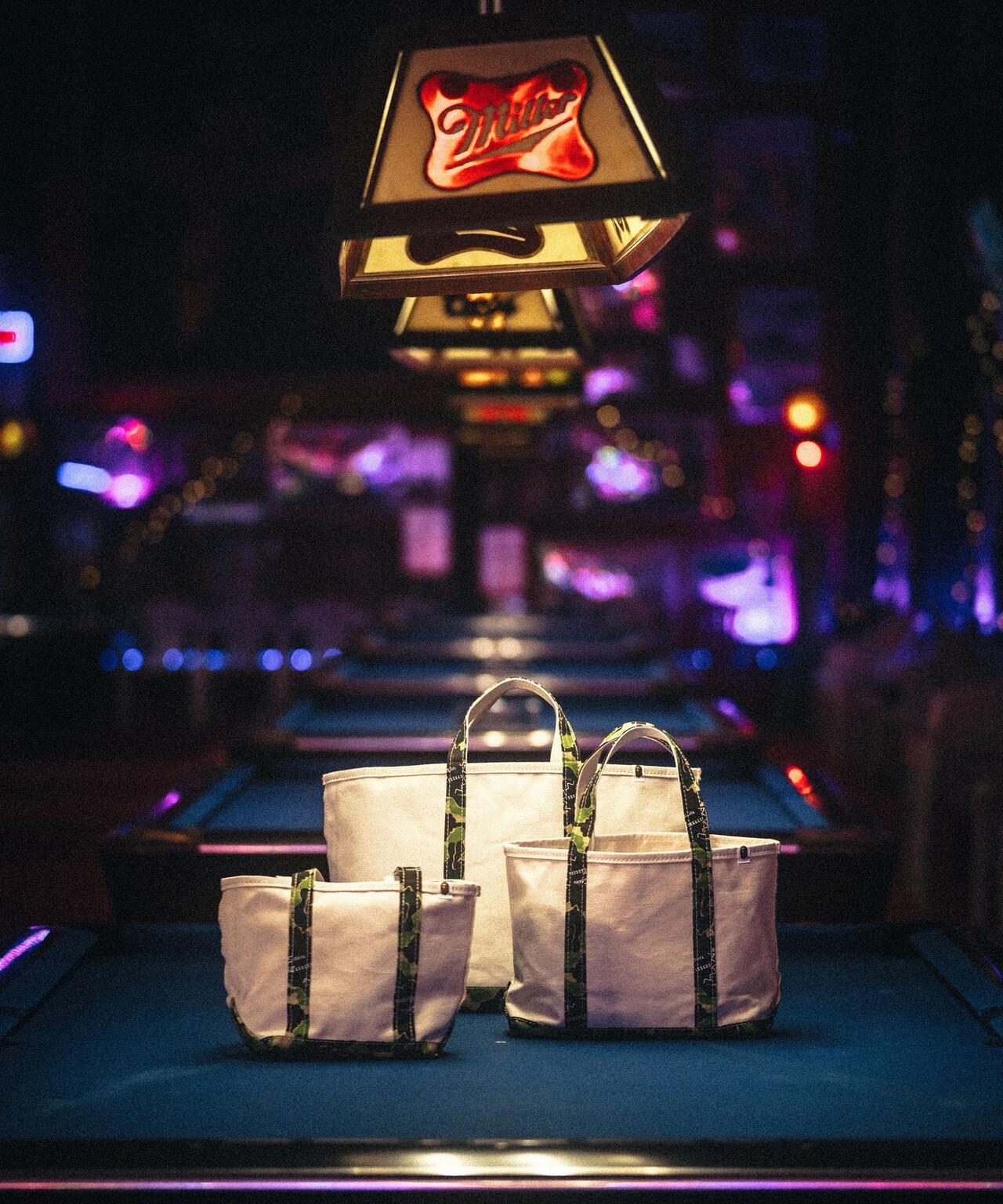 SAINT MICHAEL/セントマイケル×ア・ベイシング・エイプ/TOTE BAG