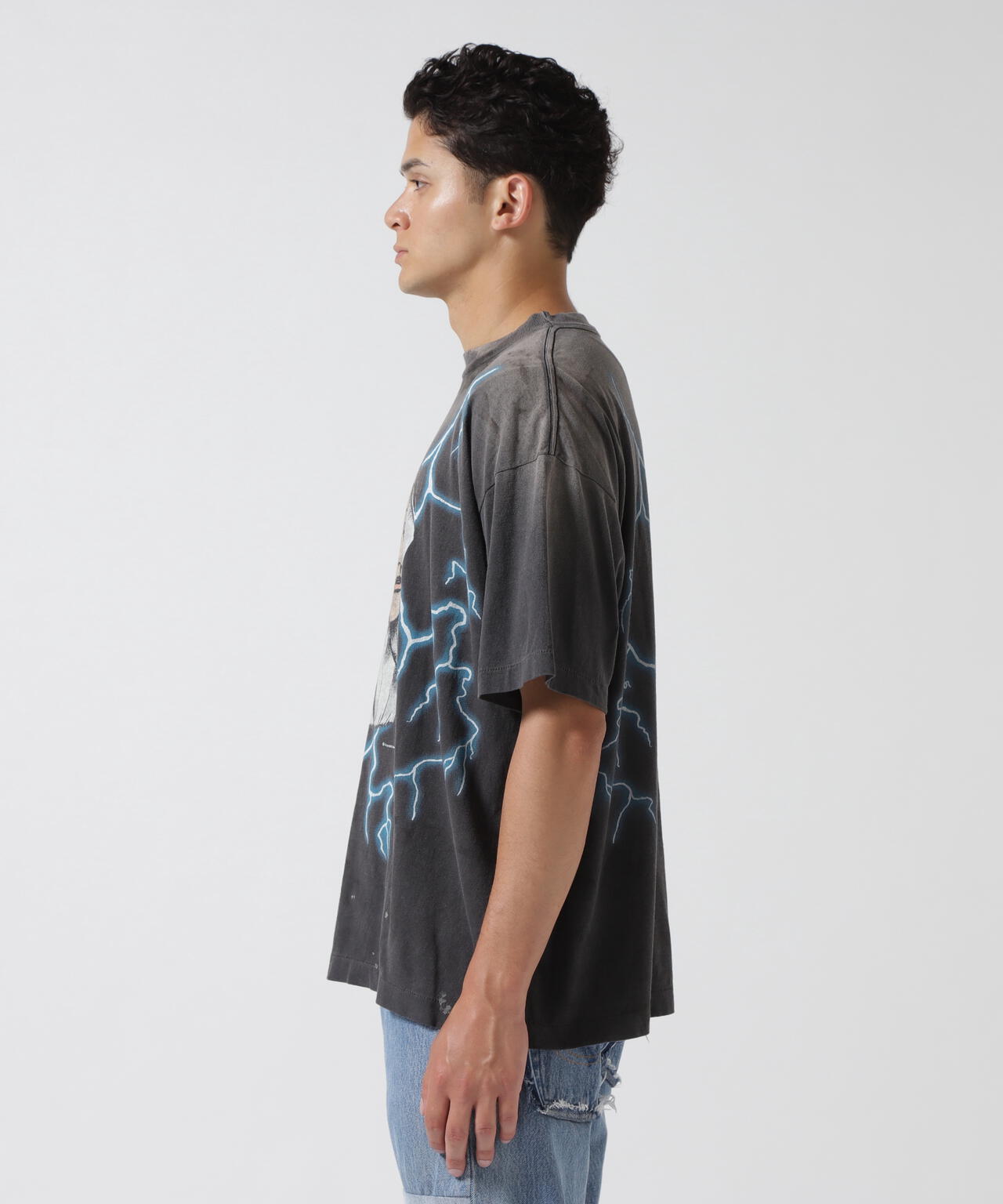 SAINT MICHAEL/セントマイケル/SS TEE MARIA BLACK | ROYAL FLASH