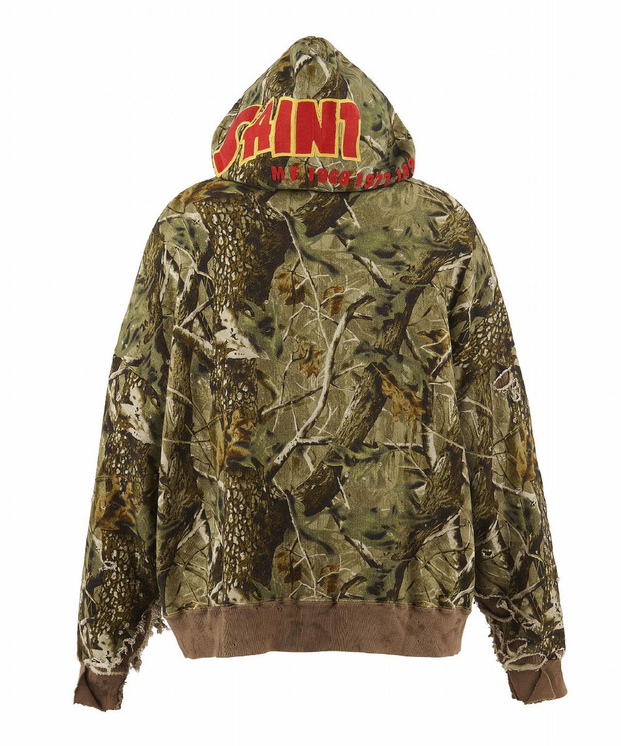 SAINT MICHAEL/セントマイケル/BAPE ZIP HOODIE/SAHARK/CAMO | ROYAL