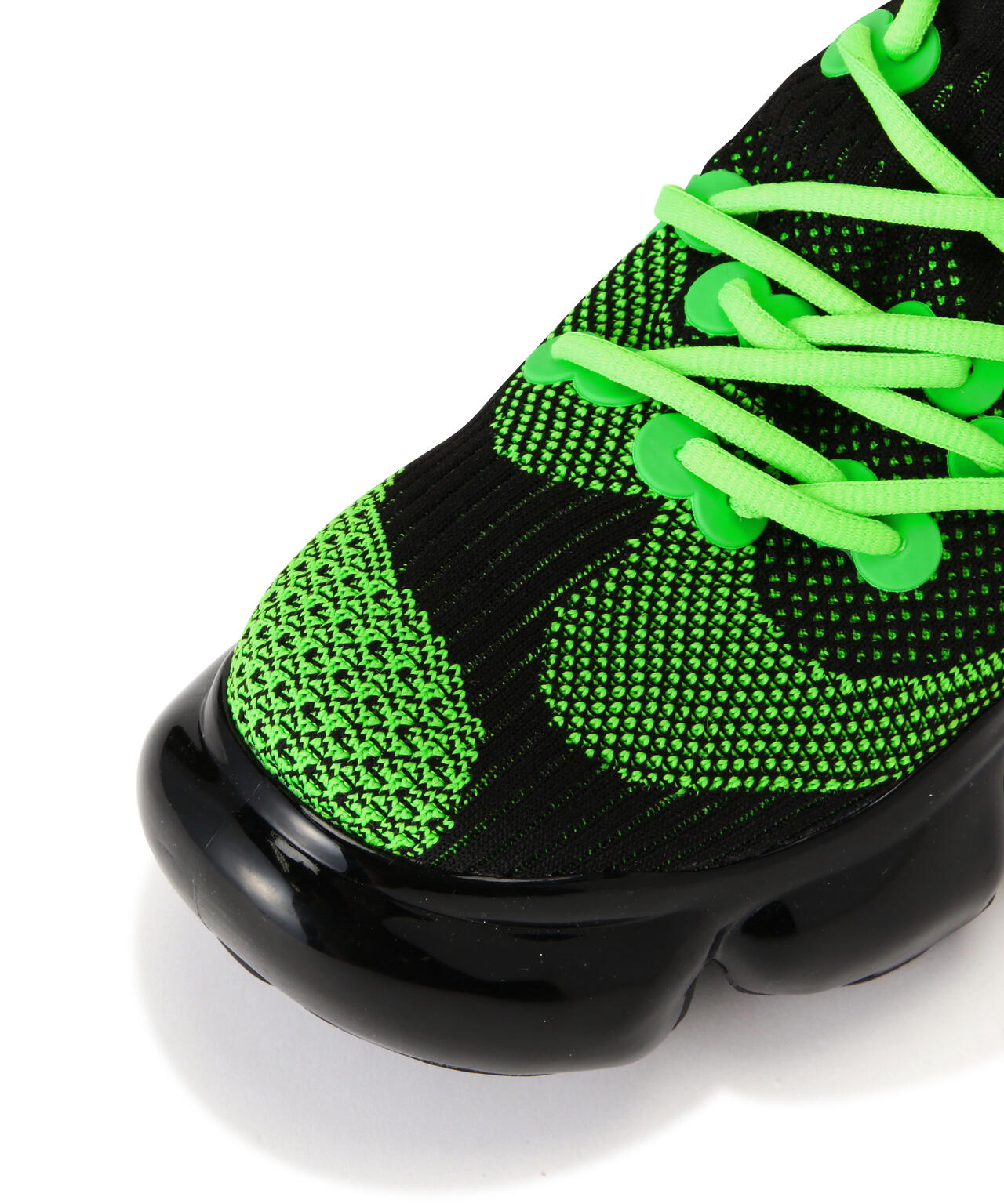 grounds/グラウンズ/MOOPIE EL/BLACK NEON GREEN | ROYAL FLASH