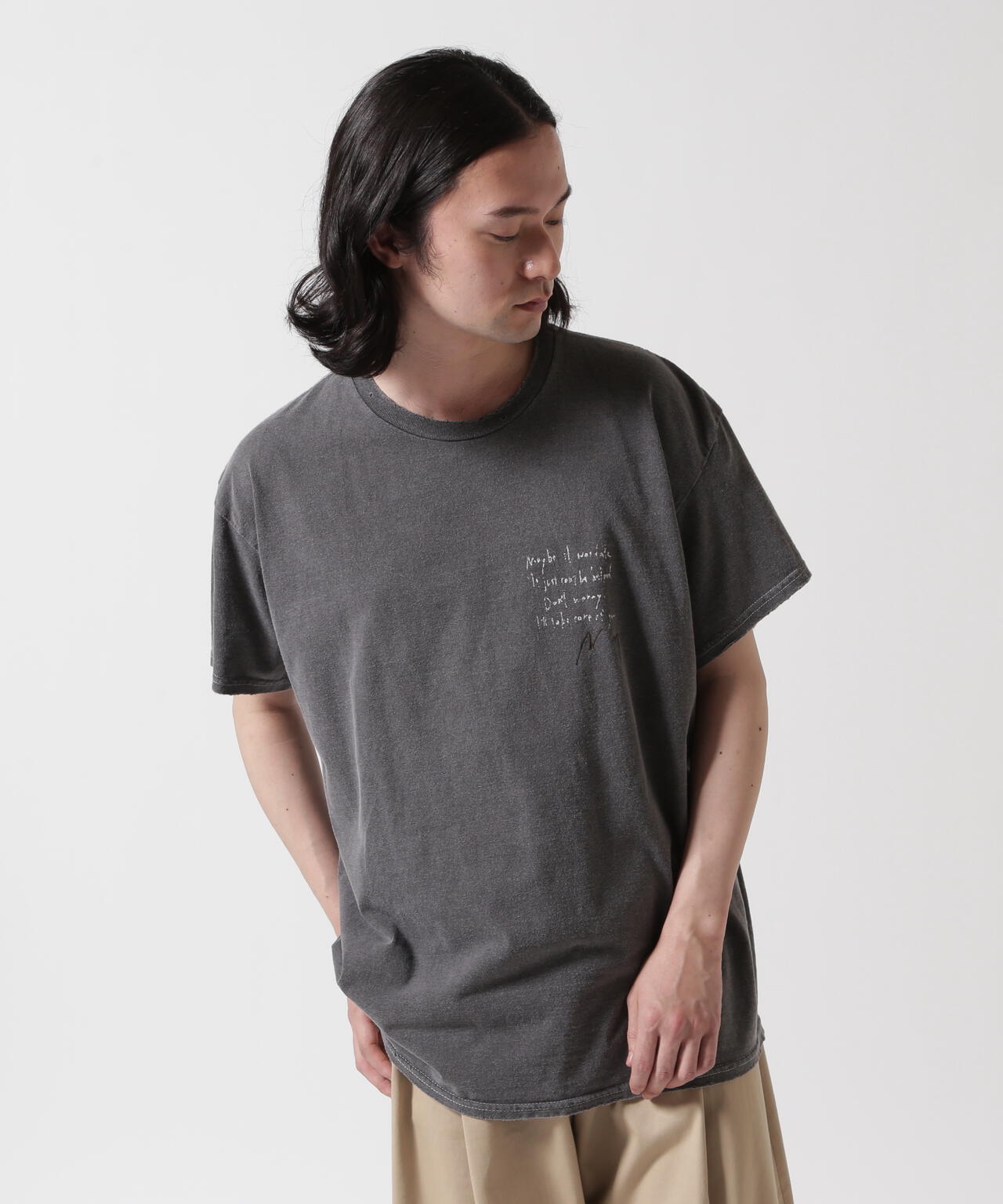 ANCELLM/アンセルム/MESSAGE T-SHIRT | GARDEN（ガーデン） ｜【公式