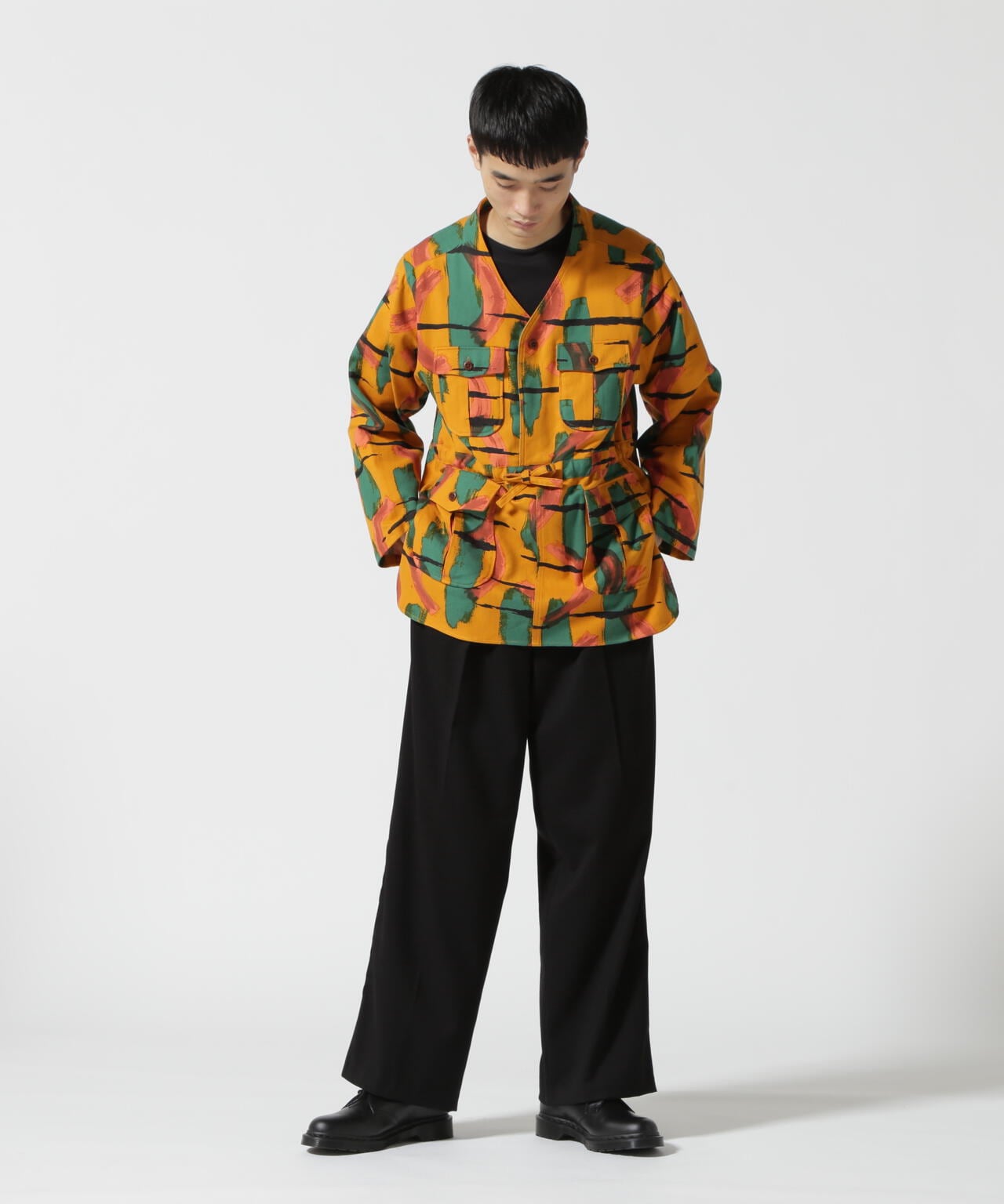 Sasquatchfabrix./サスクワッチファブリックス/PULLOVER BUSH SHIRT