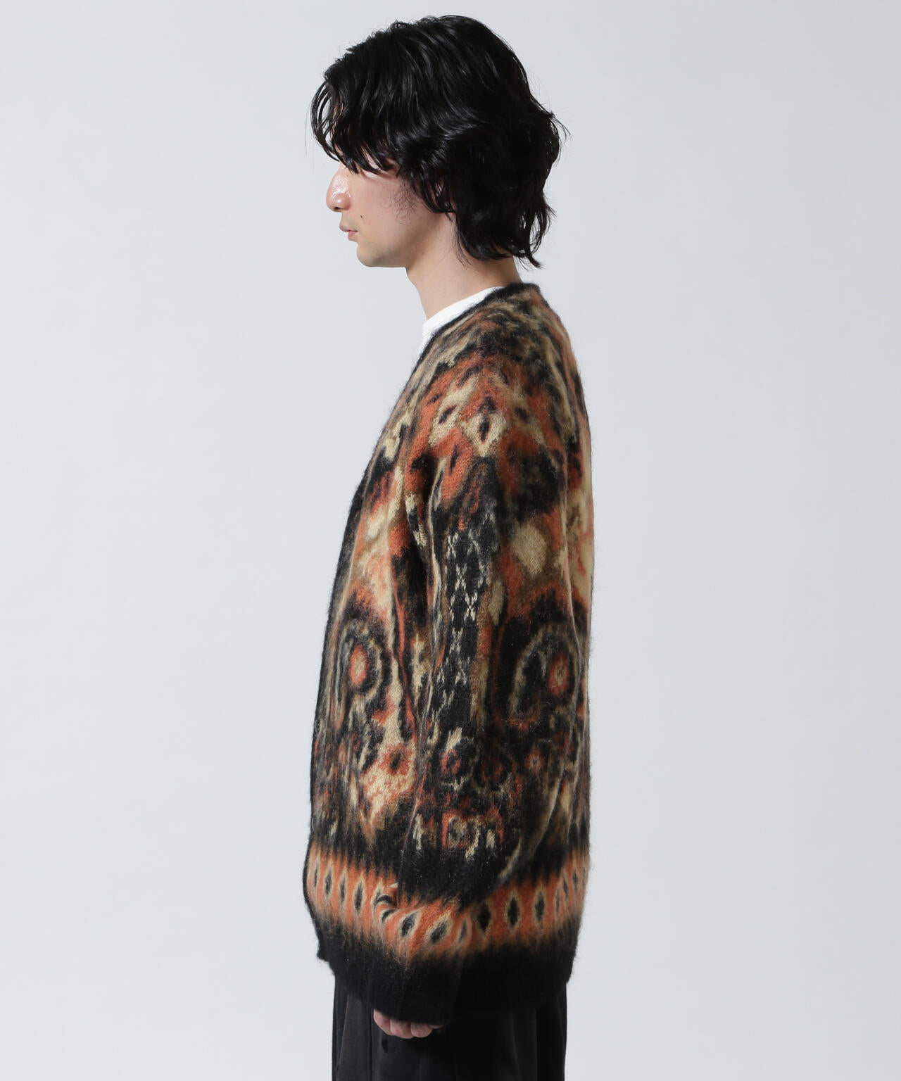 Needles/ニードルズ Mohair Cardigan - Paisley モヘアカーディガン