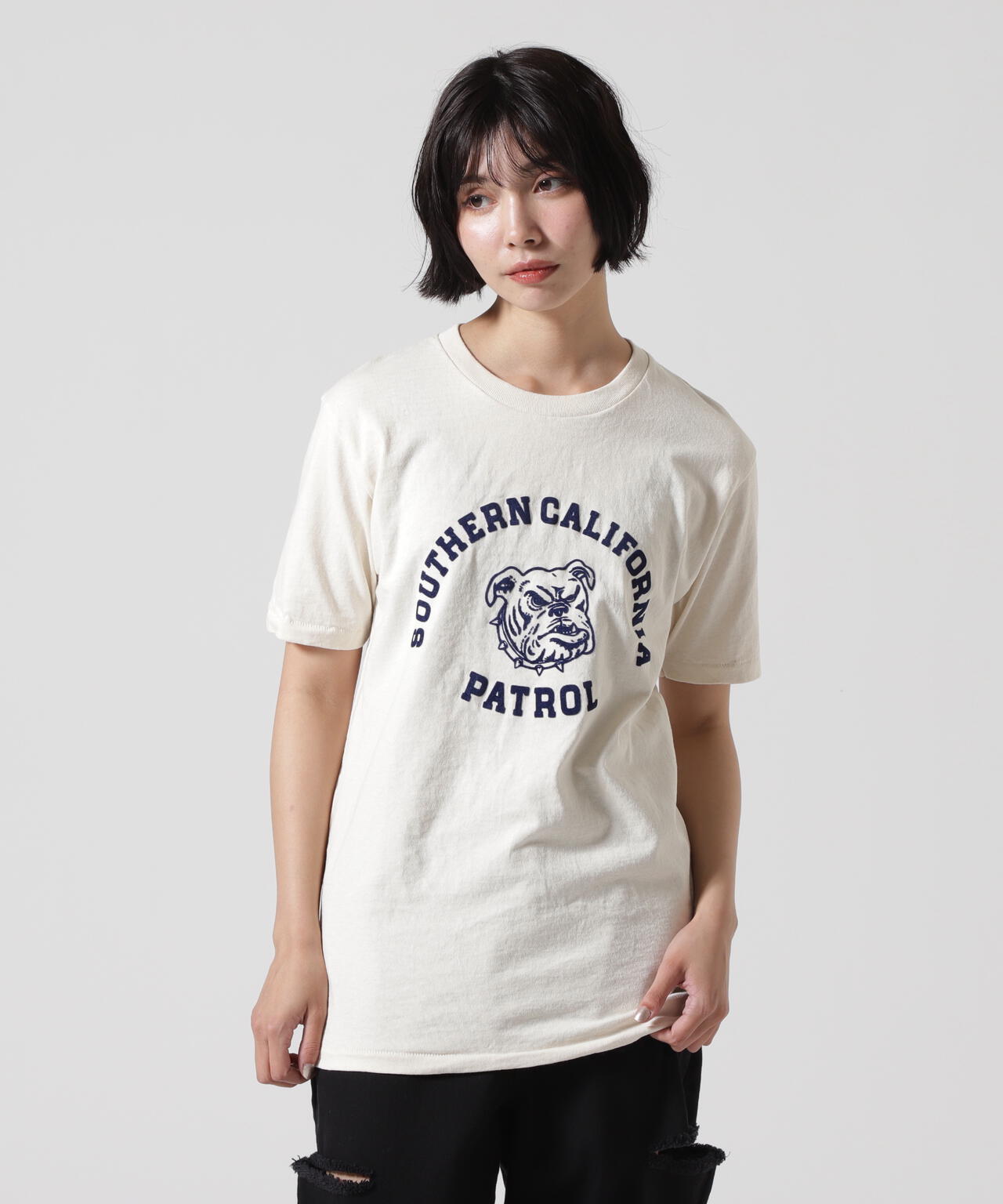 MIXTA/ミクスタ CREW NECK SO CAL DOG Tシャツ | BEAVER（ビーバー