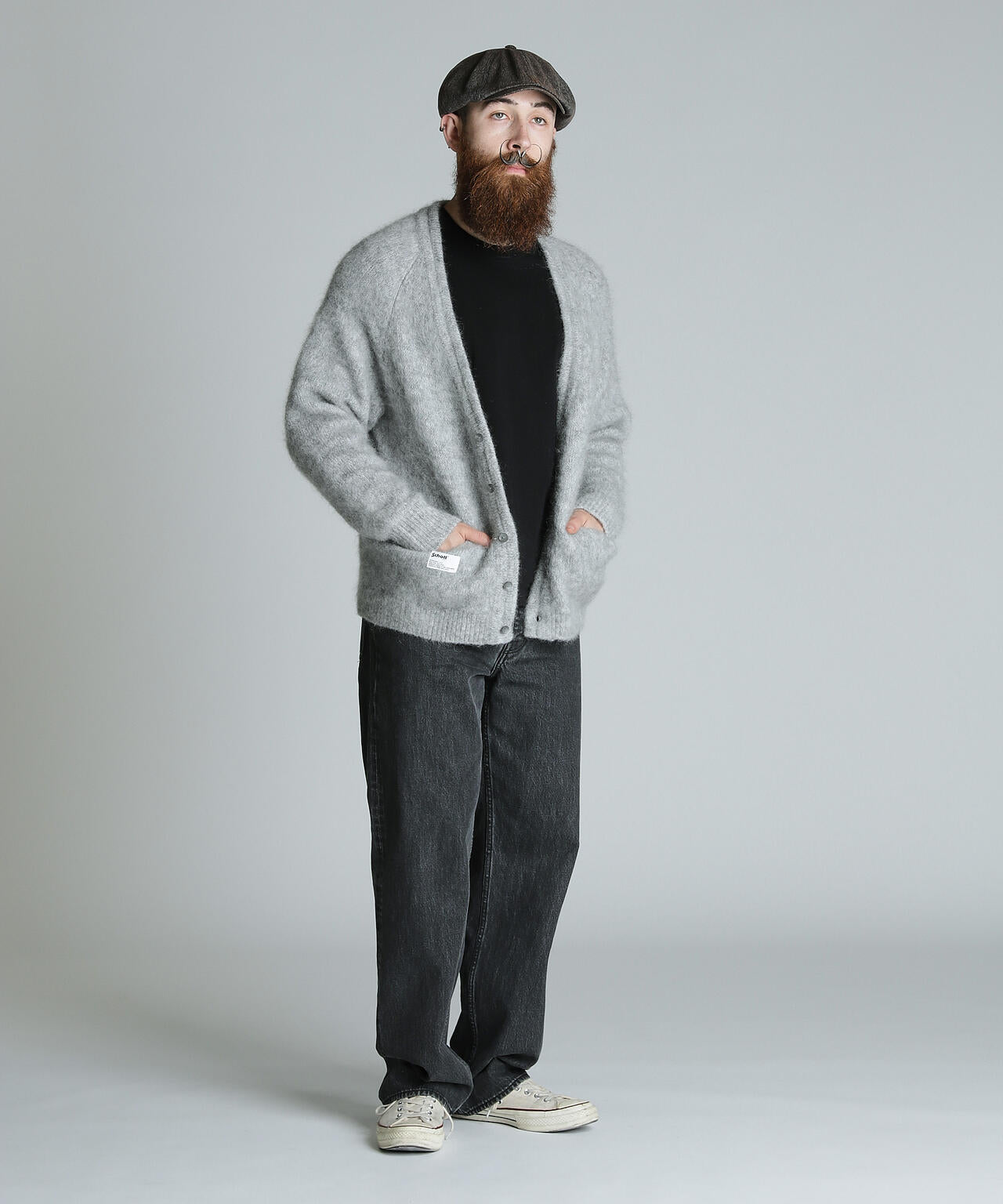 MOHAIR KNIT CARDIGAN/モヘアニット カーディガン | Schott（ショット