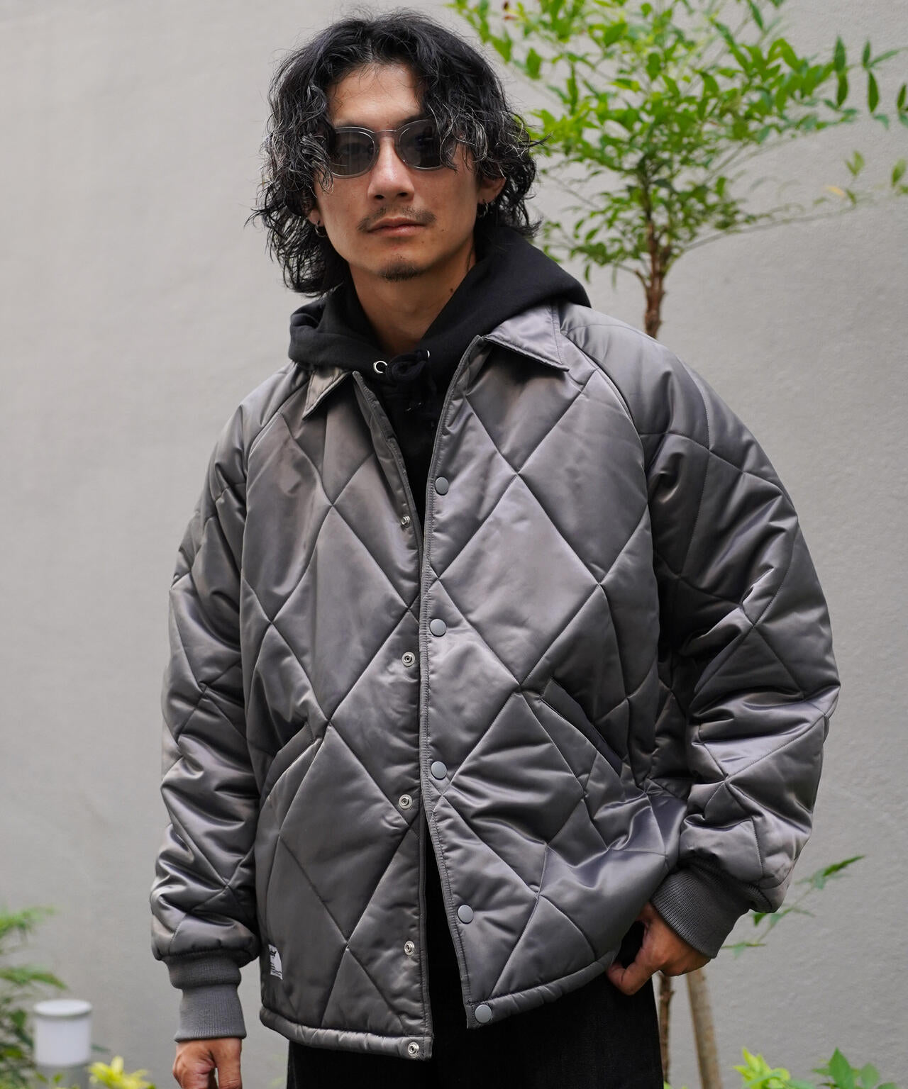 QUILT COACH JACKET/キルティング コーチジャケット | Schott