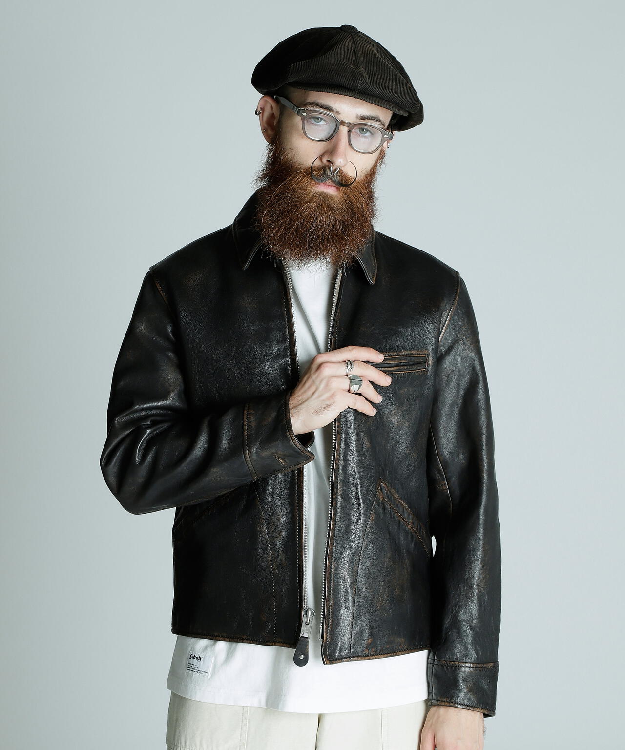 SPORTS LEATHER JACKET/スポーツレザー ジャケット | Schott（ショット