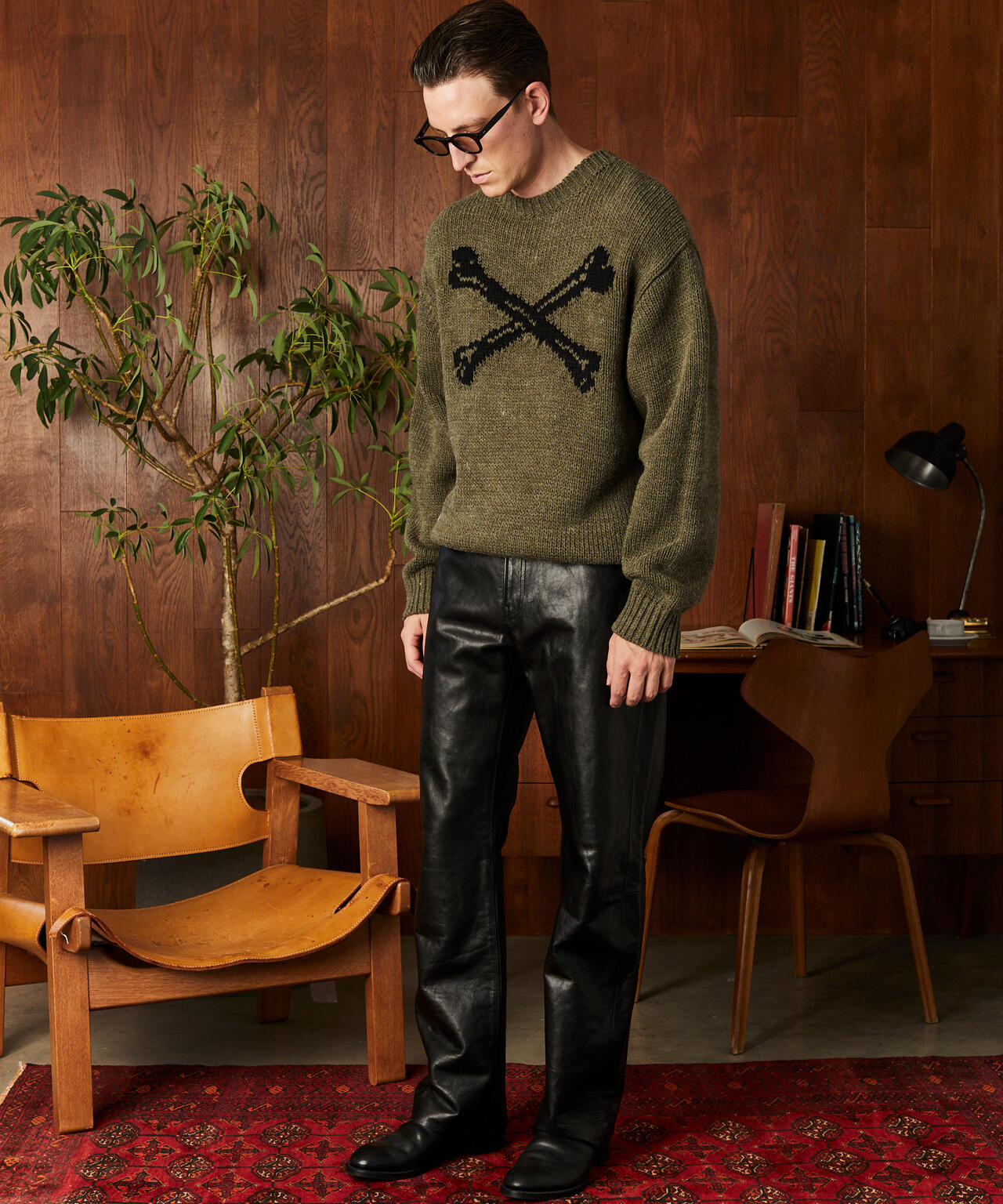 CROSS BONE KNIT/クロスボーン ニット | Schott（ショット） ｜【公式