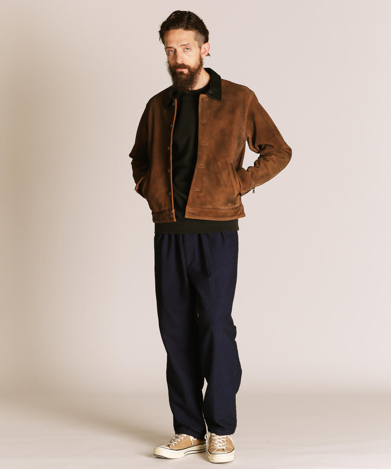 NEWBIE SUEDE LEATHER JACKET/ニュービースウェード レザージャケット