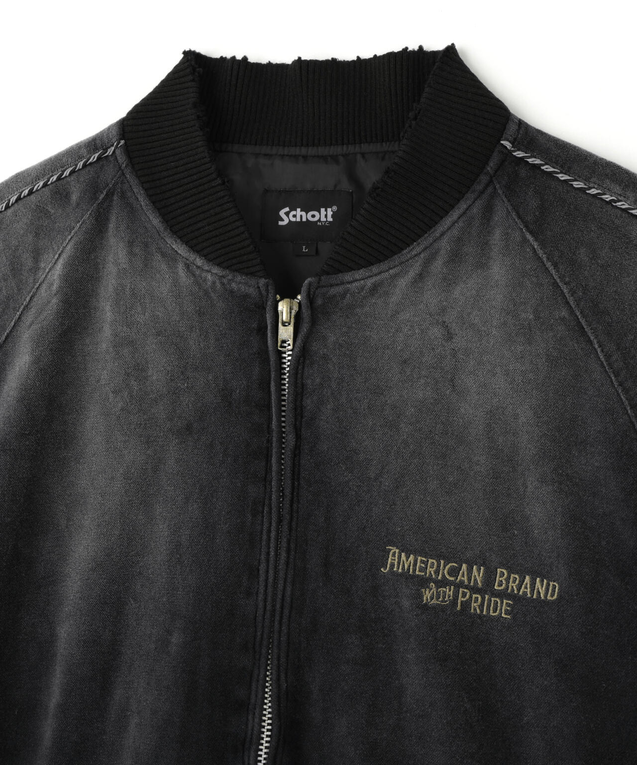 EMB. TIGER GRUNGE SOUVENIR JACKET/タイガー刺繍 グランジスーベニア