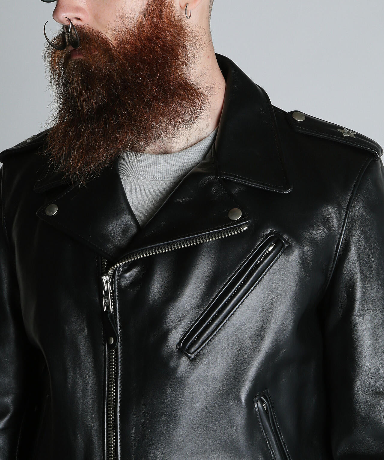 613UST ONESTAR TALL/ワンスター トール ライダース レザージャケット