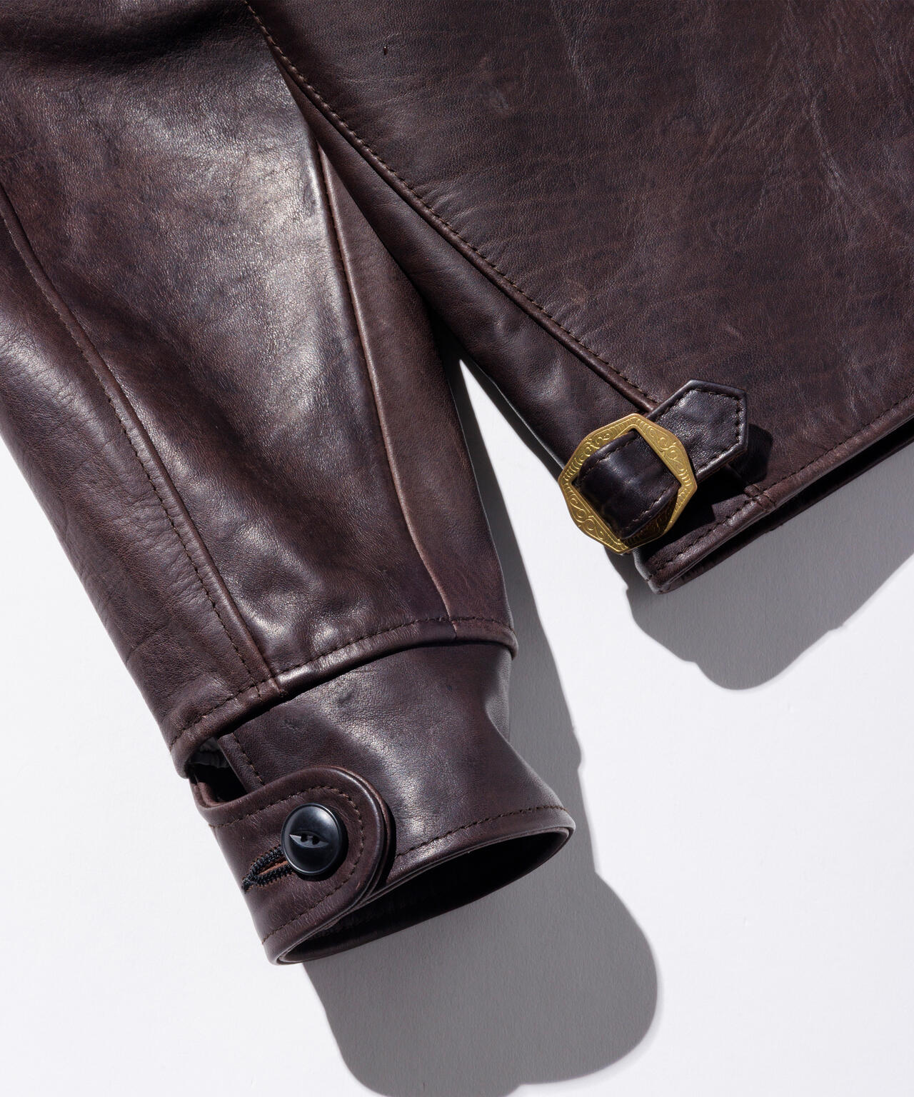 SPECIAL LEATHER TRACKER JACKET/スペシャル レザー トラッカー