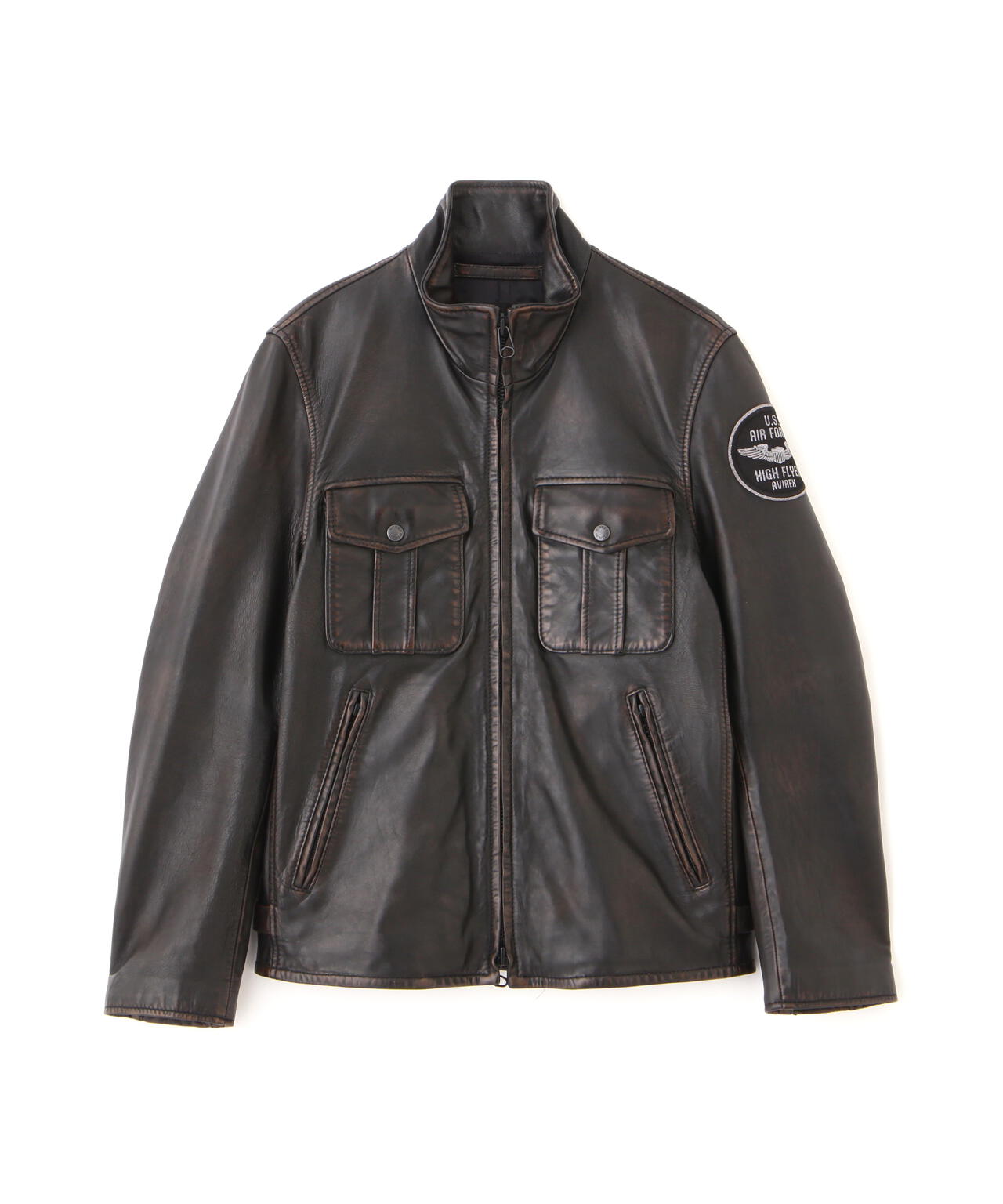 SHEEP SKIN STAND RIDERS JACKET | AVIREX（アヴィレックス） ｜【公式