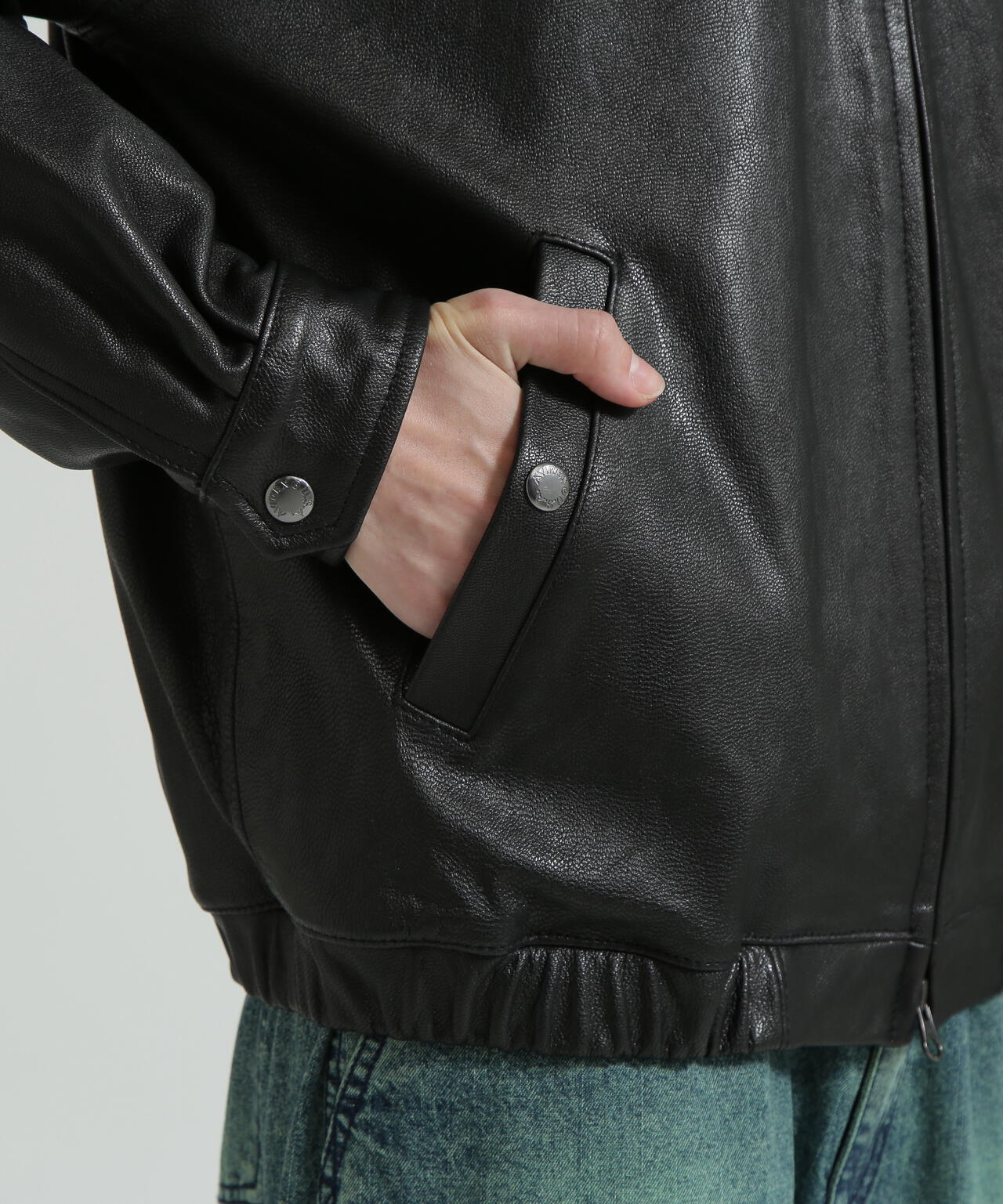 WOMAN》GOAT VEGE SWING TOP/LEATHER JACKET | AVIREX（アヴィレックス