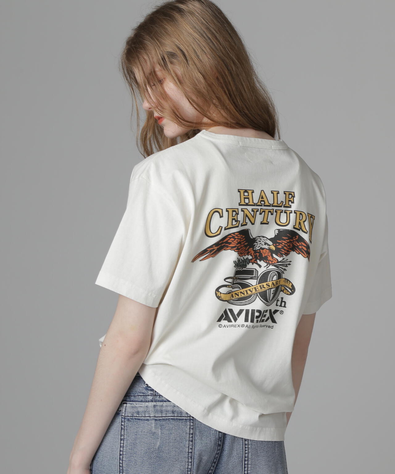 HALF CENTURY ANNIV. T-SHIRT | AVIREX（アヴィレックス） ｜【公式