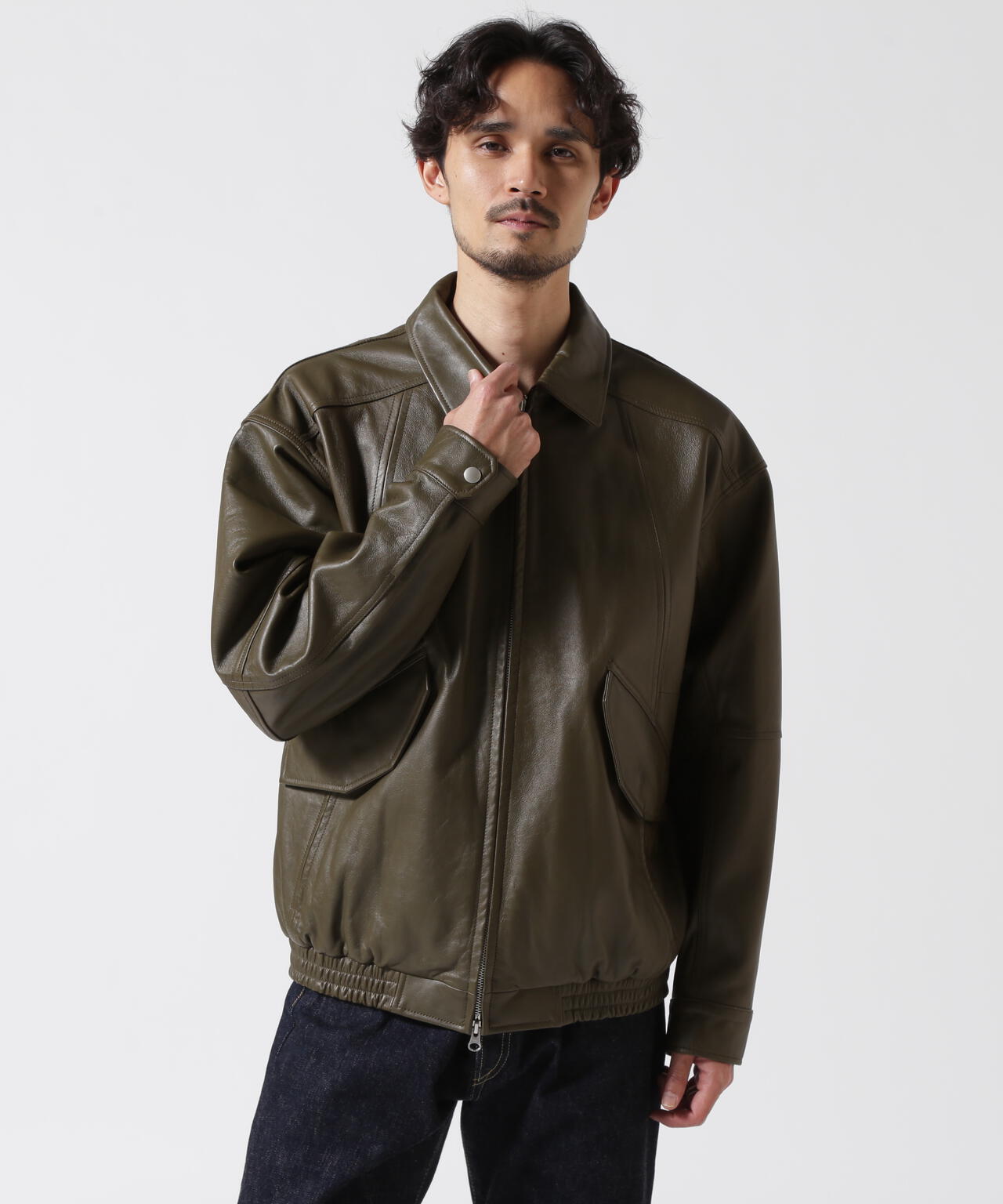 LEATHER CWU BLOUSON / レザー CWU ブルゾン | AVIREX（アヴィレックス