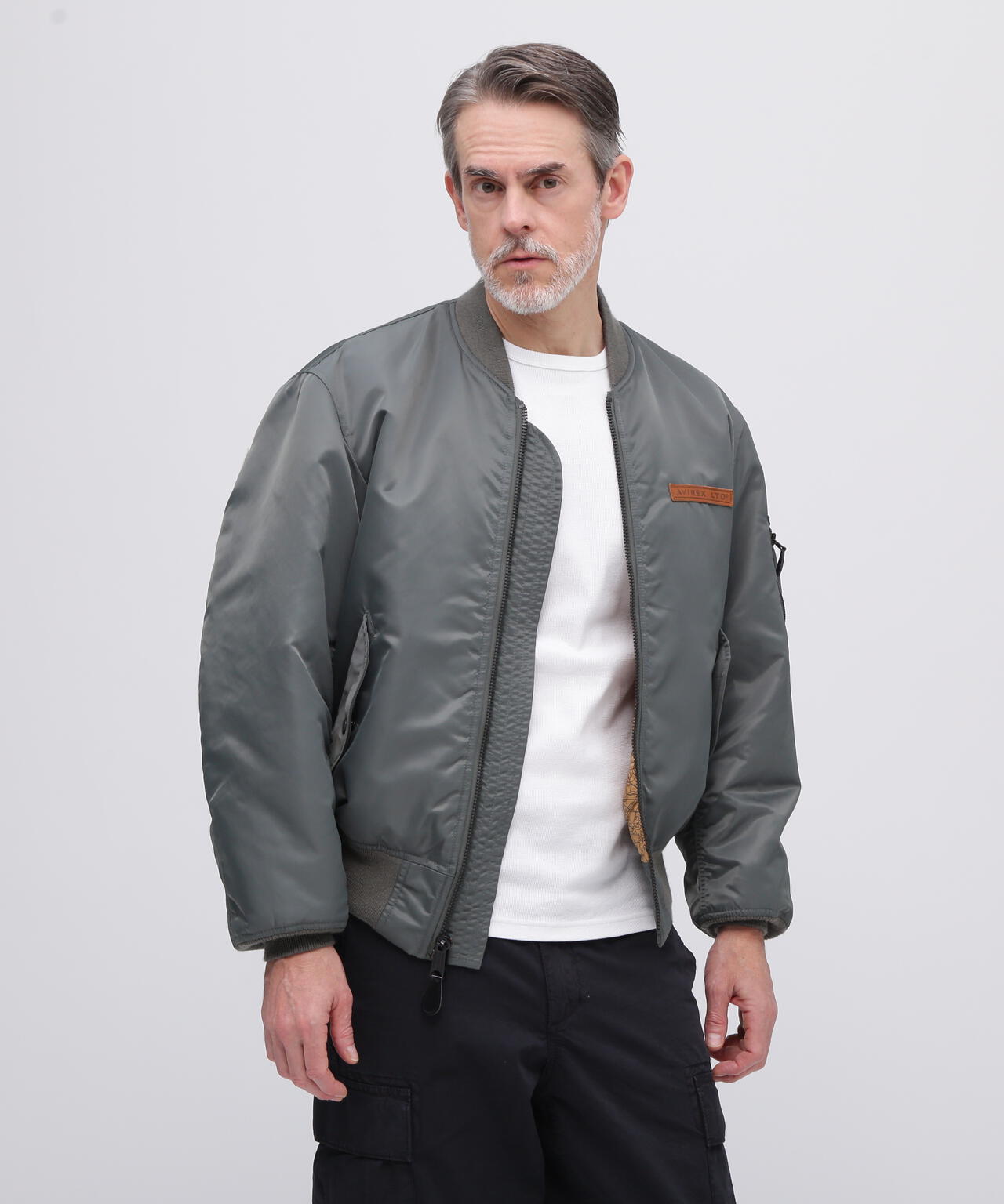 50th Anniversary》MA-1 SIGNATURE BIG LOGO / MA-1 シグネチャー