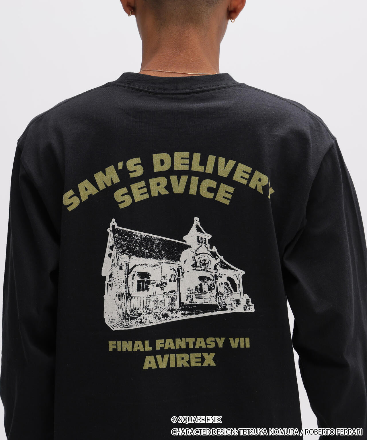 AVIREX × FINAL FANTASY VII REMAKE》L/S T-SHIRT ”SAM'S