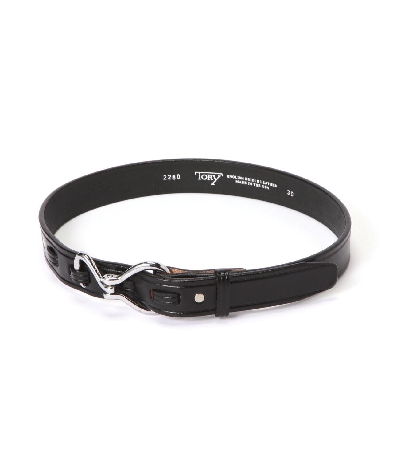 TORY LEATHER/トリーレザー】Nickel Hoof Pick Belt 1.25インチ