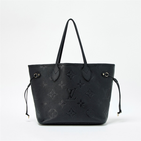 LOUIS VUITTON ネヴァーフル MM トートバッグ ブラック ゴールド