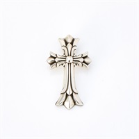 CHROME HEARTS ダブル CHクロス ペンダントトップ スモール シルバー