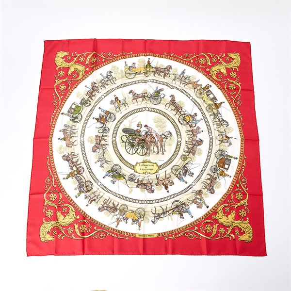 HERMES カレ 90 LA PROMENADE DE LONGCHAMPS / ロンシャンへの散歩