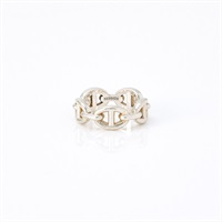 HERMES シェーヌダンクル アンシェネ リング PM/52 シルバー 925