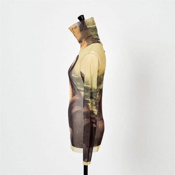 JEAN PAUL GAULTIER パワーネット ブラウン カーキ ナイロン