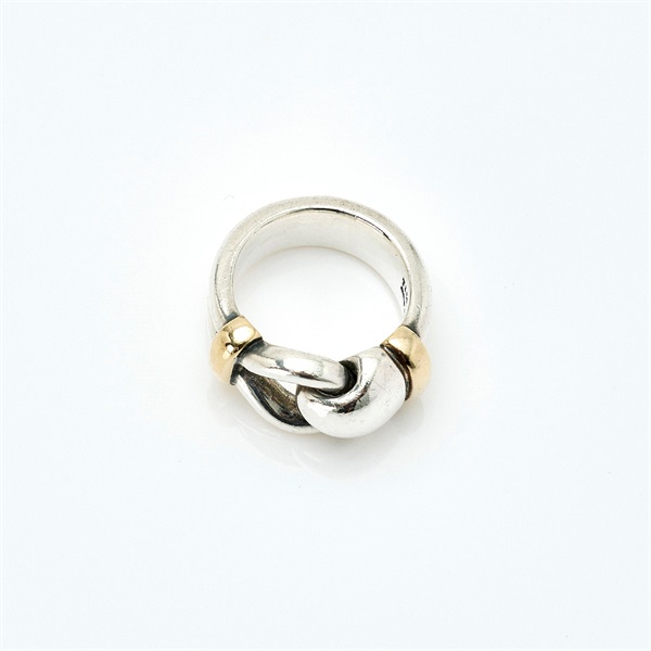 TIFFANY & Co. ワイド ノット リング シルバー ゴールド 925