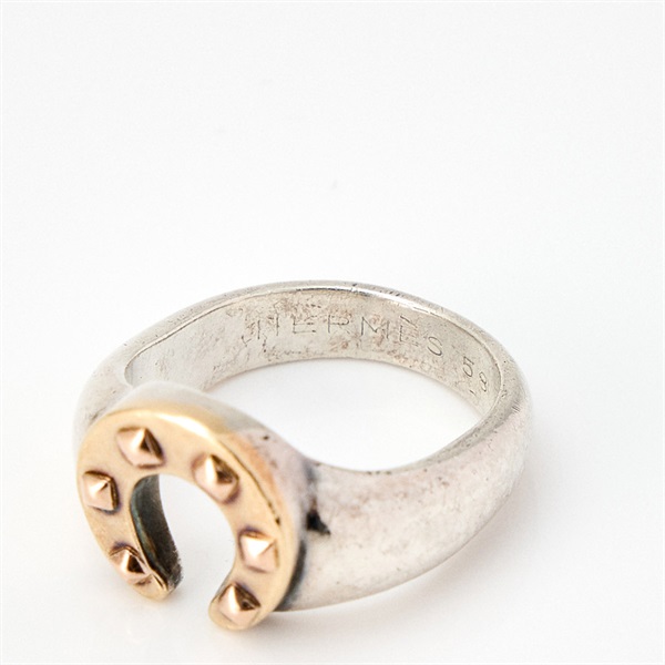 HERMES フェールアシュヴァル ホースシュー リング 58 シルバー