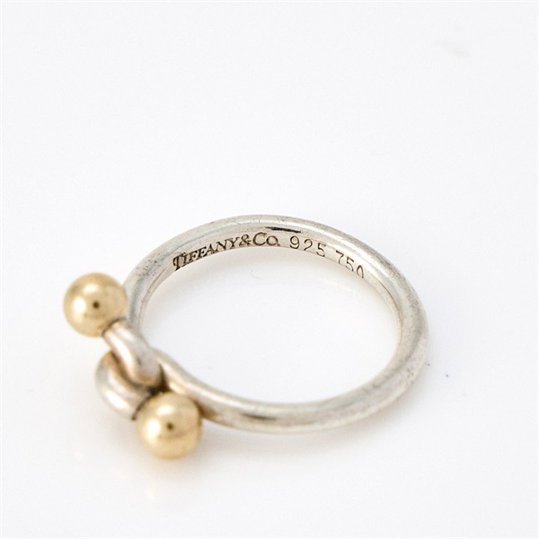 TIFFANY & Co. フック&アイ ラブノット リング シルバー