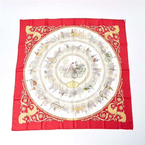 HERMES カレ 90 LA PROMENADE DE LONGCHAMPS / ロンシャンへの散歩