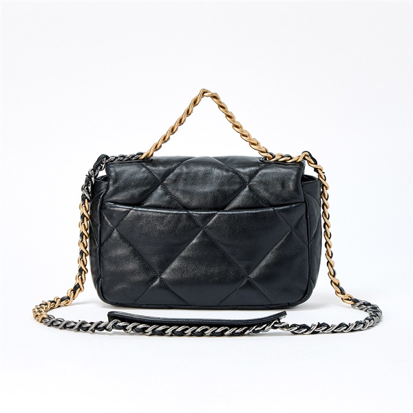 CHANEL シャネル19 2021年 ショルダーバッグ AS1160 ブラック ゴールド
