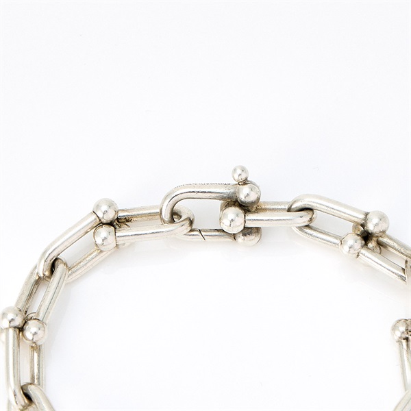 TIFFANY & Co. ハードウェア リンク ブレスレット シルバー 925