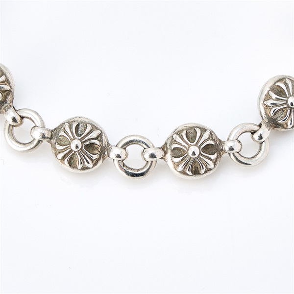 CHROME HEARTS CHクロスボール ブレスレット #2 シルバー 925