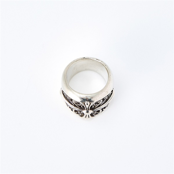 CHROME HEARTS クラシック オーバル クロス リング シルバー 925