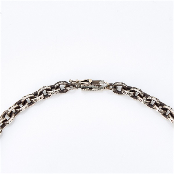 CHROME HEARTS スモールCHクロス ペーパーチェーン ネックレス