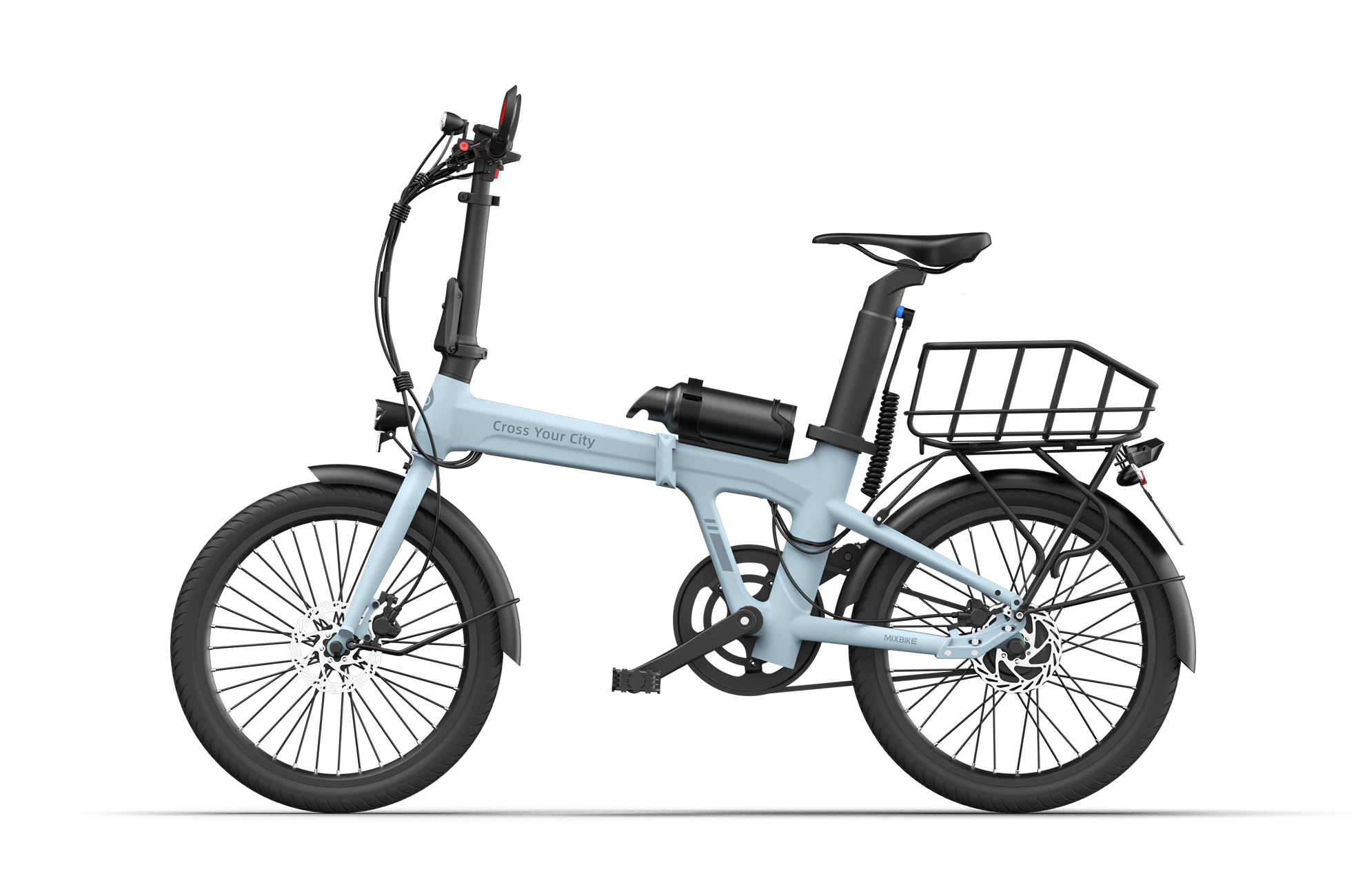 ADO Air20 MIXBIKE｜電動アシスト自転車×電動バイクの2車種から選べる