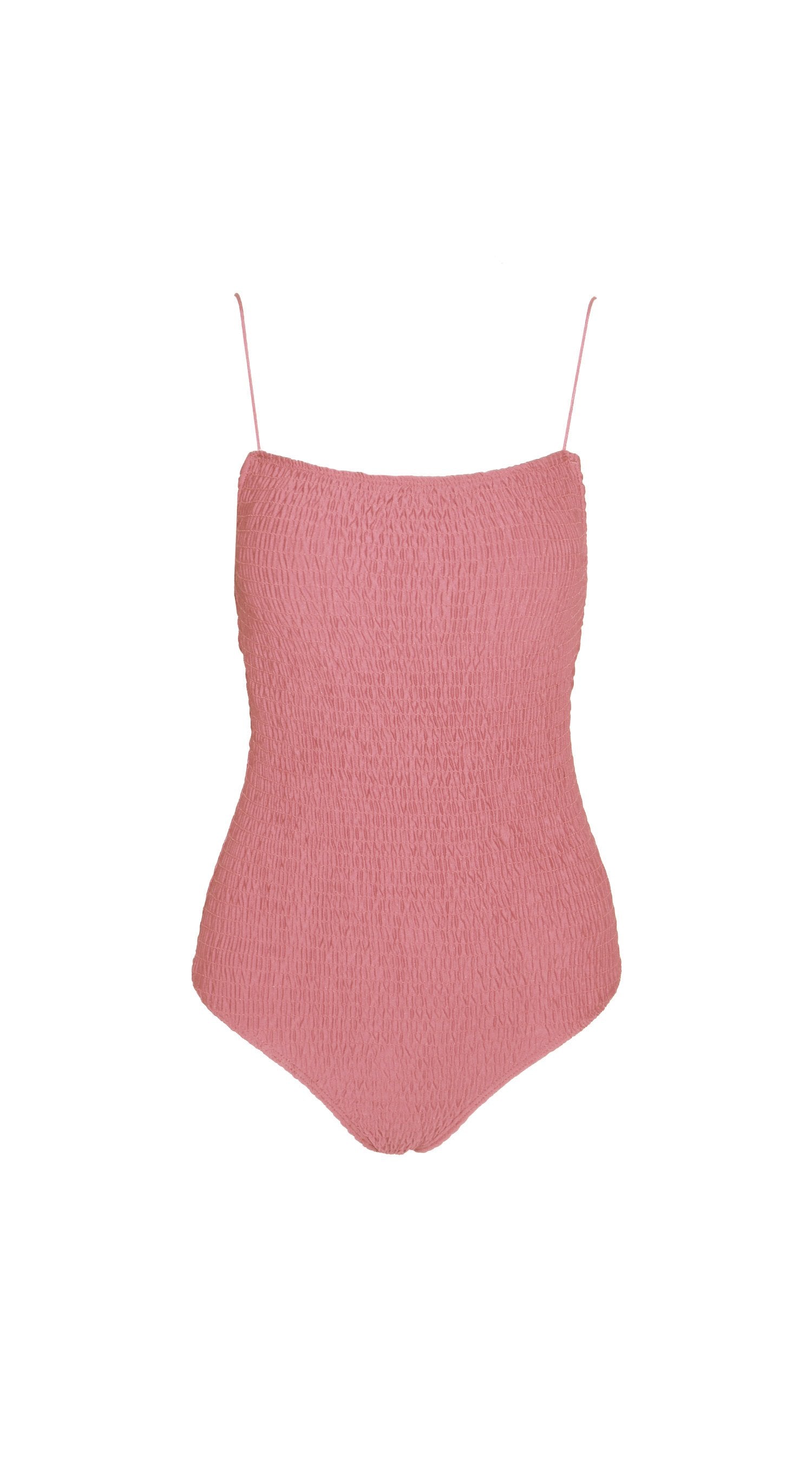 Spaghetti Swimsuit シャーリング ワンピース水着 | MIZUASOBI 公式