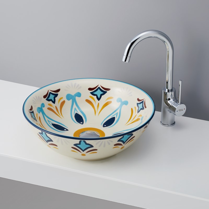 洗面ボウル ホワイト-19 B222｜おしゃれな洗面ボウル(洗面器)通販